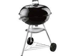Weber Holzkohle-Kugelgrill Compact Kettle Ø 57 cm Schwarz