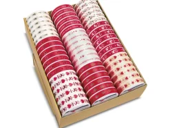 Weihnachtliches Geschenkband 2 m bunt sortiert