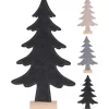 Weihnachtsbaum aus Filz auf einem Holzfuß 40 cm groß in 3 Farben
