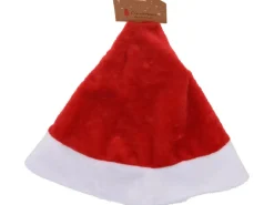 Weihnachtsbaumrock Polyester 100 cm x 100 cm Rot-Weiß