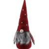 Weihnachts-Deko Weihnachts-Deko Wichtel aus Filz und Stoff 40 cm Rot-Grau