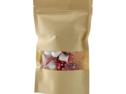 Weihnachtsdekoration Pilze-Set aus Styropor 16 Stück Rot-Weiß