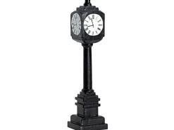 Weihnachtsdekoration Straßenuhr