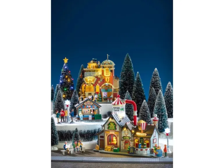 Weihnachtsdekoration Winterbäume 21-teilig