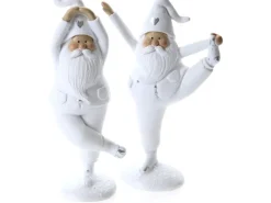 Weihnachtsfigur Yoga Santa 18 cm