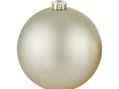 Weihnachtskugel Ø 14 cm Champagner