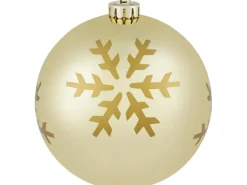 Weihnachtskugel Ø 14 cm Gold