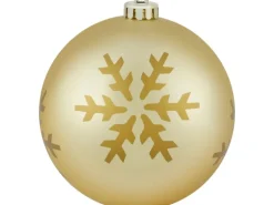 Weihnachtskugel Ø 14 cm Gold