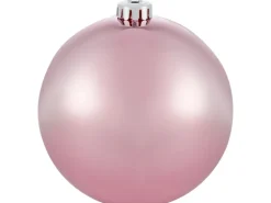 Weihnachtskugel Ø 14 cm Pink