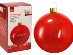 Weihnachtskugel Aufblasbar Ø 45 cm Rot