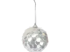 Weihnachtskugel Blatt Ø 8 cm 3-fach sortiert