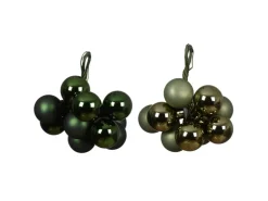 Weihnachtskugel-Bündel 10 Stück Farbauswahl Ø 2 cm Grün