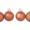 Weihnachtskugel-Set Ø 4 cm 30-teilig Cognac
