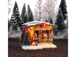 Weihnachtsmarkt Batteriebetrieb L13,5 x B10,5 x H9,5 cm