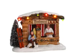 Weihnachtsmarkt Batteriebetrieb L13,5 x B10,5 x H9,5 cm