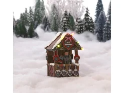 Weihnachtsmarkt Batteriebetrieb L8 x B7 x H11 cm