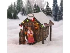 Weihnachtsmarkt Batteriebetrieb L11 x B11,5 x H11,5 cm