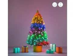 WiZ LED-Lichterkette Fairy Light Color 20 m Schwarz