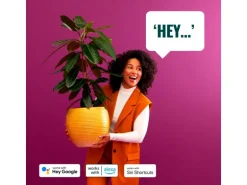 WiZ LED-Lichterkette Fairy Light Color 20 m Schwarz