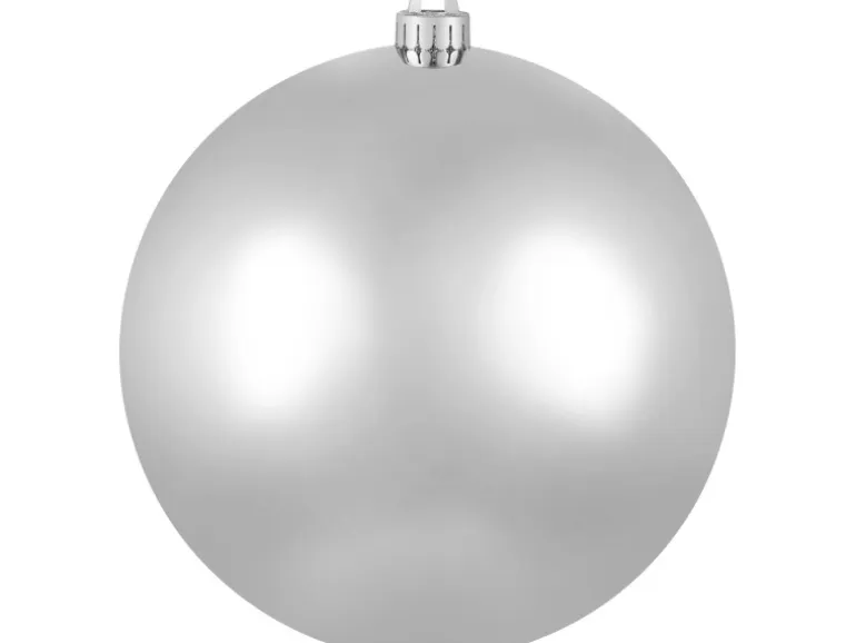 XXL Weihnachtskugel Ø 20 cm Silber Matt 1 Stück