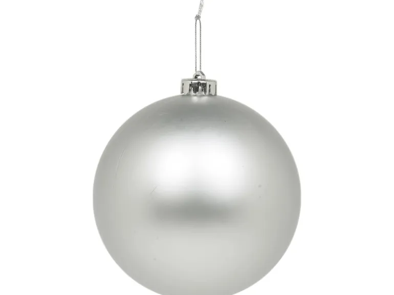 XXL Weihnachtskugel Ø 14 cm 1 Stück Silber