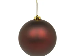 XXL Weihnachtskugel Ø 14 cm 1 Stück Braun