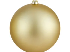 XXL Weihnachtskugel Ø 20 cm Gold Matt 1 Stück