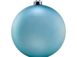 XXL Weihnachtskugel Ø 14 cm 1 Stück Hellblau