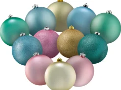 XXL Weihnachtskugel Ø 14 cm 1 Stück Hellblau