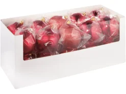 XXL Weihnachtskugel Ø 14 cm 1 Stück Rot