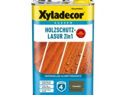 Xyladecor Holzschutz-Lasur 2in1 Tannengrün matt 4 l