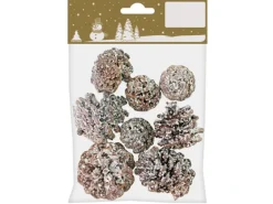 Zapfen mit Schnee Beflockt 50 g