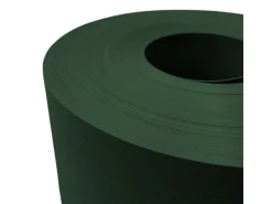 zaunzu Sichtschutz Rille für Doppelstabmatten Zaunblende Tannengrün 35m