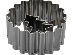 Zenker Ausstecher Linzer mit Tannenbaum Ø 54 mm x 36 mm Silber