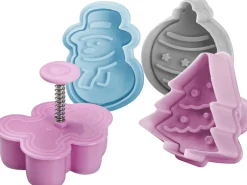 Zenker Keksausstecker mit Stempel Patisserie 50 mm x 45 mm x 19 mm